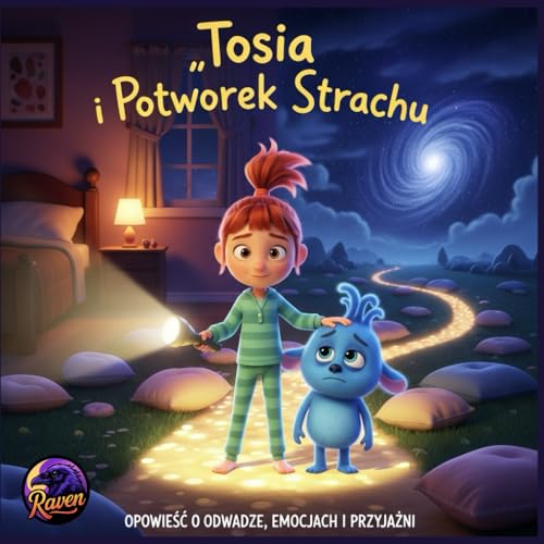 Tosia i potworek strachu: Oswój swojego potworka strachu!, Magiczna opowieść o odwadze i przyjaźni, Strach nie musi być straszny, Książeczka, która ... że każdy potworek może być przyjacielem.