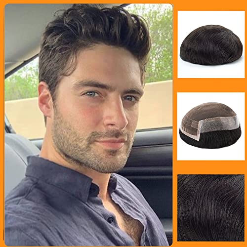 Parrucca Uomo Capelli Corti Scompigliati - Stile Giovane E Alla Moda Colore Marrone | WIG ME UP - Foto 9