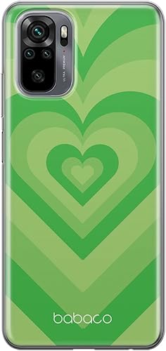 BABACO ERT Group Mobile Phone case for Xiaomi REDMI Note 10 10S Original and Officially Licensed Pattern Hearts 007 optimally adapted to The Shape