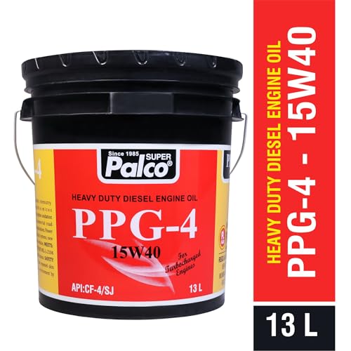 Image of PALCO PPG-4 15W40 | API:CF-4 /SJ & MB 228.1 Multigrade Engine oil for Diesel Commercial Road Transport & Off Highway Vehicles | New Generation Automotive Vehicles | 13 Litres