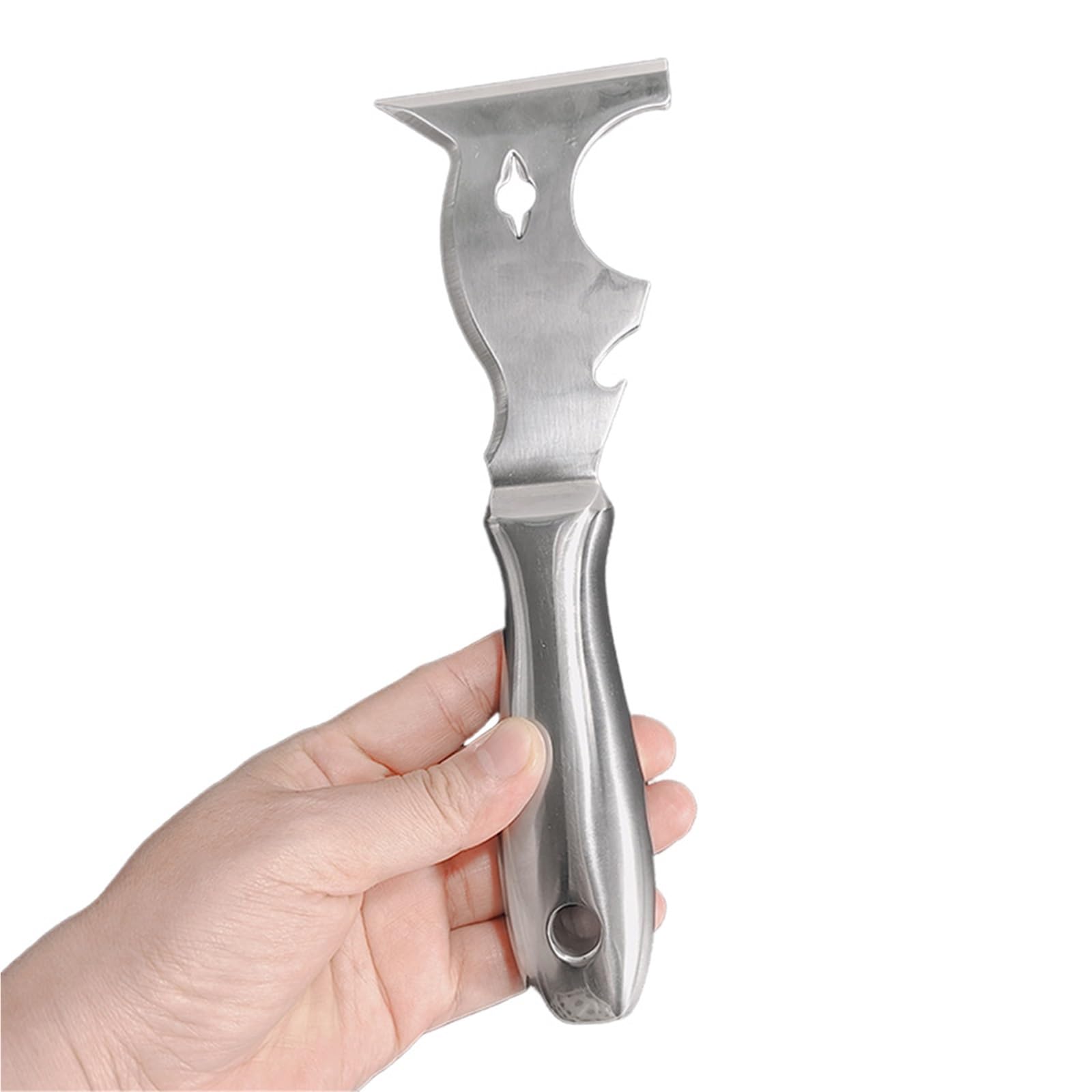 Espatulas Pintura 2 piezas 10 en 1 herramienta de masilla for espátula | Raspador de metal multifunción for pintores que graba usos múltiples