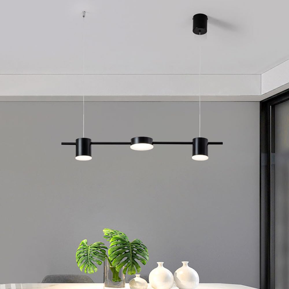 Lámpara colgante de techo industrial para iluminar cenas en comedores modernos