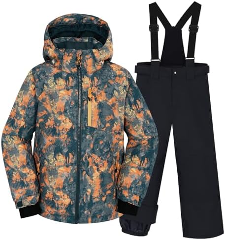 SMONTY COZY Combinaison de ski imperméable à capuche