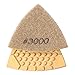Specialty Diamond BRTTD3000 Diamond Triangular Dry Pad with 3000 Grit