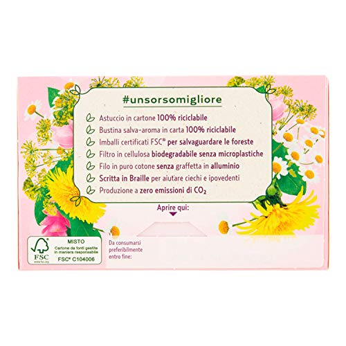 Pompadour Tisana 18 Filtri da 2,2 Grammi