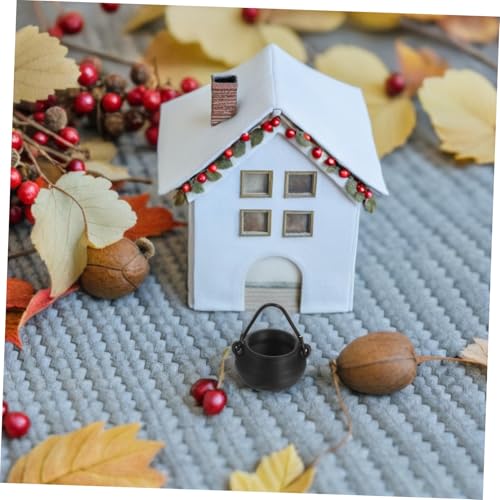 20 Calderos de Halloween Miniatura de Plástico para Decoración de Mesa 7