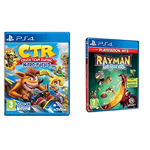 Crash™ Team Racing Nitro-Fueled (PS4) & Rayman Legends (PS4)