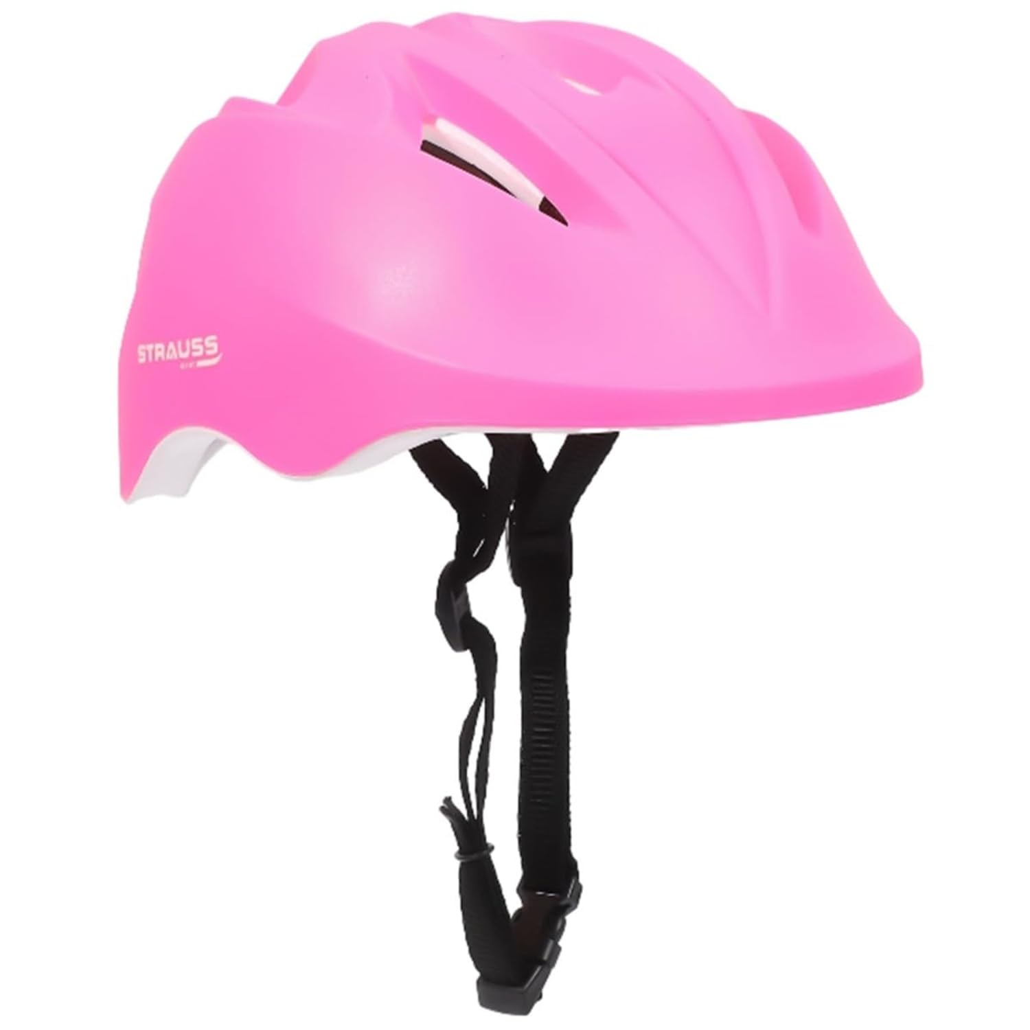 Strauss GlideX Cycling Helmet | Lightweight with Good Ventilation | Multi-Sport Helmet for Mountain, Road Biking & Skating | EPS Foam Lining | Ideal for Adults with 15+ Age (Pink)-image-7