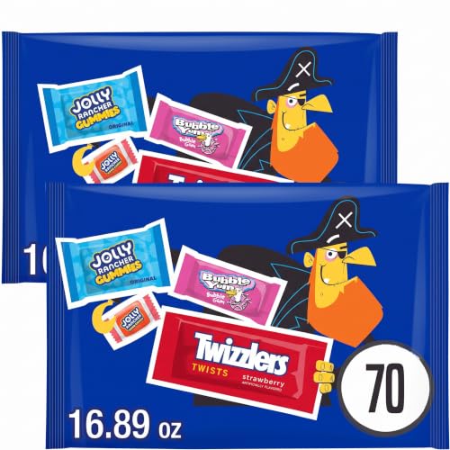 Hershey Assorted, Halloween Candy Variety Bag, 16.89 oz (70 Pieces) (Pack of 2)