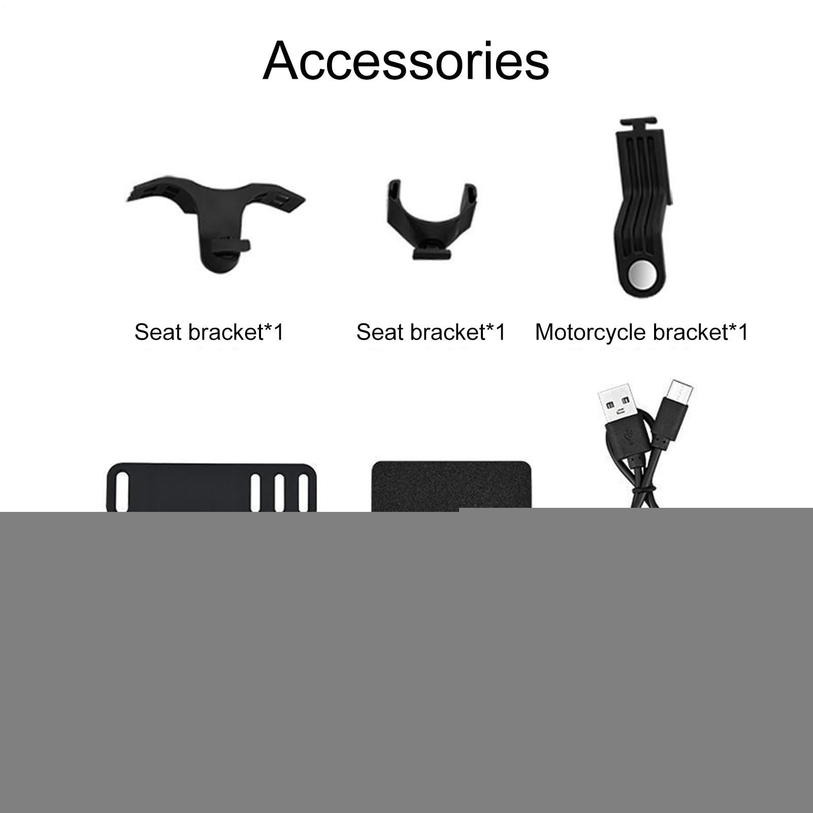 Feu arrière de vélo – Lampe arrière rechargeable par USB, étanche LED de sécurité | Accessoire d'équitation de nuit pour cyclistes, balise d'avertissement lumineuse pour casque ou tige de selle