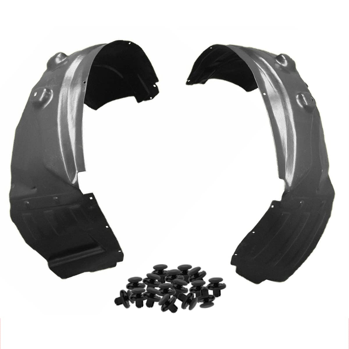 Amazon.com: Parts N Go Fender Liner Set w/Clips For 2009-2020 