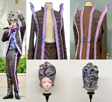 ディズニー Dハロ コスプレ 手下 エイトフット ウィッグ ヴィランズ 手下 エイトフットのジョー ウィッグ 衣装 仮装 D