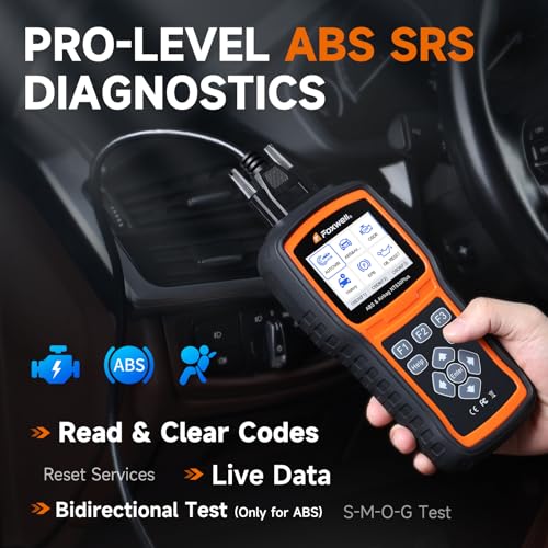 Image of 2026 FOXWELL NT630 Plus OBD2 Scanner with ABS and SRS, ABS Code Reader Auto Bleed Scan Tool Brake SRS Scanner, Car Scanner Diagnostic Tool Bidirectional Live Data with SAS Oil Check Engine Light Reset