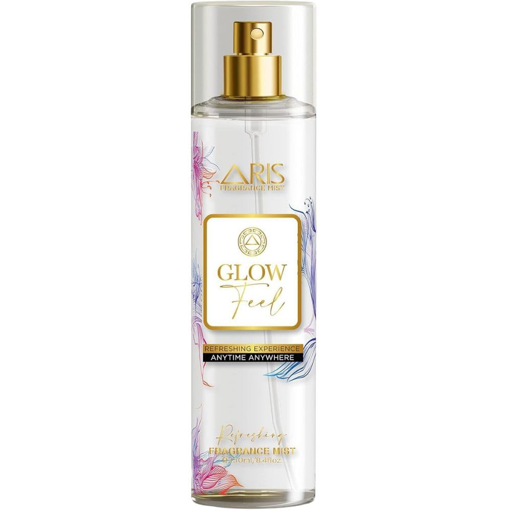 ArisGlow Feel : Fragrance Mist Spray | Women's Fragrance | Glow Feel Fragrance | Travel Size | Ideal Gift | 250ml