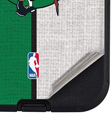 Skinit Decal Phone Skin Compatible with OtterBox Defender Case for iPhone 12 Pro Max - Officially Licensed NBA Boston Celtics Canvas Design