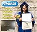 GED Diploma (General Education Diploma) 4 Piece Custom Novelty High School Equivalency Diploma - Looks 100% Real! Customized with your info - You Get 4 Copies!