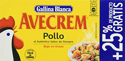 Gallina Blanca - Avecrem Caldo De Pollo 8 Pastillas - [Pack de 8]