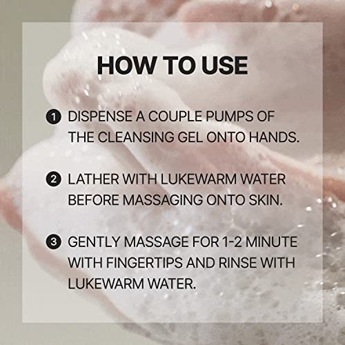 Torriden Balanceful Cica Cleansing Gel 6.76 Fl. Oz., Daily Facial Cleanser That Soothes, Calms, And Hydrates With 5 Different Centella Asiatica Extracts #TOP4