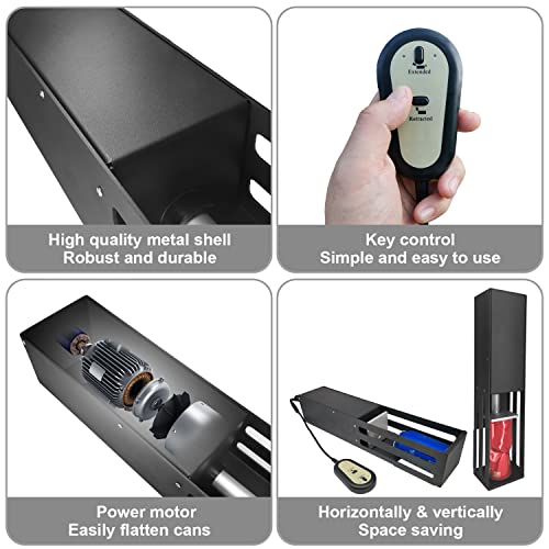 Fstcrt Electric Can Crusher For Recycling 12Oz&16Oz Aluminum Cans,16Oz Metal Can Crusher, Heavy-Duty Smasher For Aluminum Seltzer, Soda, Beer Cans And Bottles For Recycling, Gadgets For Home #TOP4