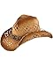 Scala Women's Fancy Vent Raffia Hat