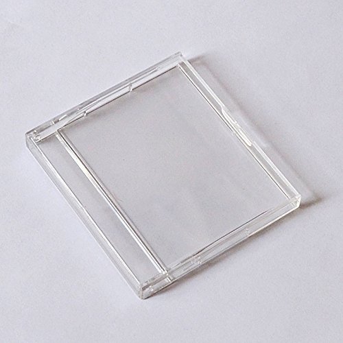 MiniDisc Case, 20 unidades, transparente, plástico, 64 mm x 74 mm