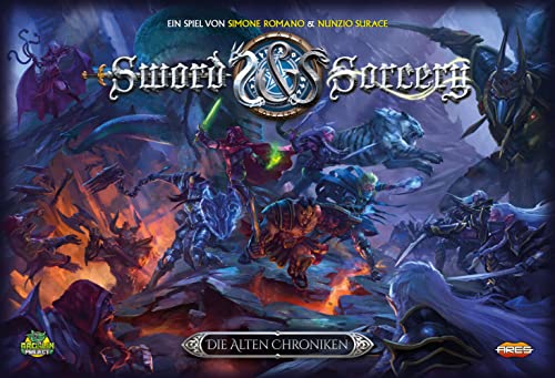 Ares Games, Sword & Sorcery: Die Alten Chroniken, Grundspiel, Expertenspiel, Dungeon Crawler, 1-5 Spieler, Ab 13+ Jahren, 60+ Minuten, Deutsch