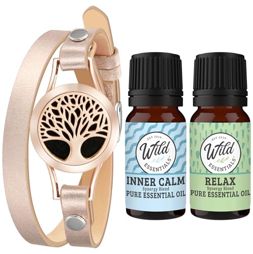 Wild Essentials Pulsera Difusora Aromática Ajustable