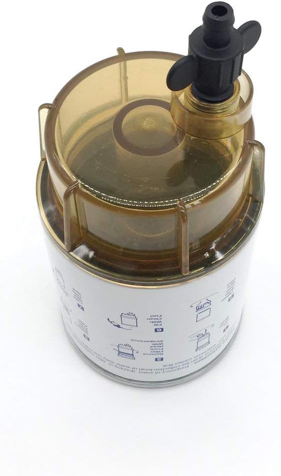 Replacement S3213 18-7928-1 Fuel Filter Water Separator with Clear Bowl 18-7922 for Marine Yamaha Racor Sierra Mercury