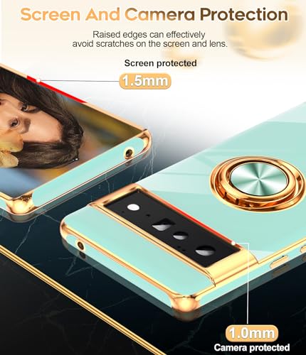 Coque Google Pixel 6 Pro menthe idéale pour les appels vidéo - 4