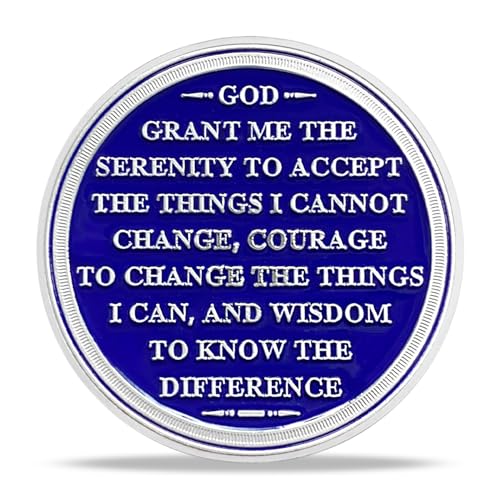 Image of Imasoner 27 Year Sobriety Coin Alcoholics Anonymous Medallion Sobriety Chip Anniversary Token Recovery Gift