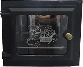 Forno a Lenha Embutir Inox com Tampa Vidro - Volpato