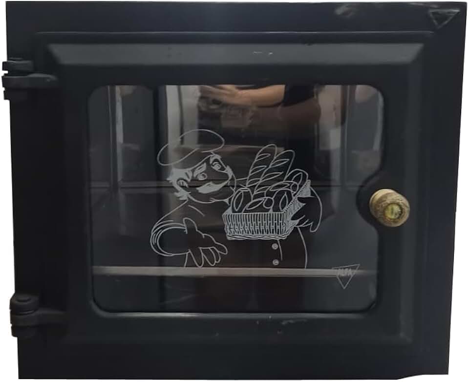 Forno a Lenha Embutir Inox com Tampa Vidro - Volpato