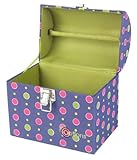 Creative Options 700-713 Hybrid Portable Crafters Treasure Trunk, Purple/Magenta/Green