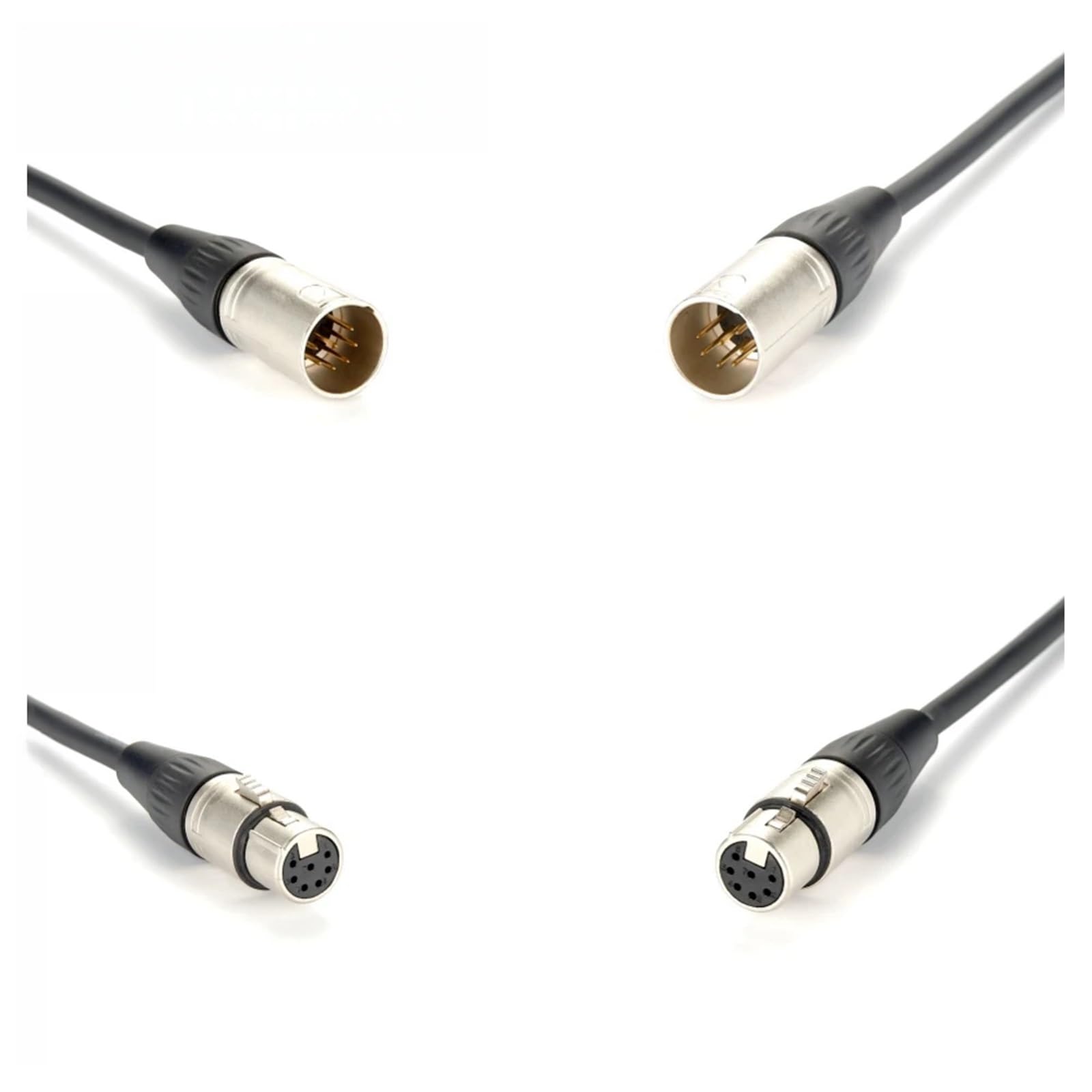 Cavo for Microfono a Tubo XLR a 7 Pin Cavo di prolunga XLR Maschio-Femmina Cavo connettore Audio XLR for Microfono e Audio
