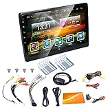 1 GB de RAM + 16 GB de ROM; REFURBISHHOUSE 2 DIN Radio De Coche 10.1 Pulgadas HD Coche Reproductor Multimedia Mp5 Android 8.1 Radio De Coche GPS Navegación WiFi
