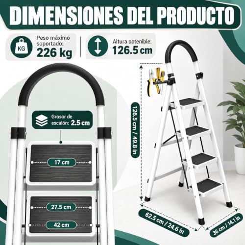 Escaleras de aluminio 8 Imagen adicional