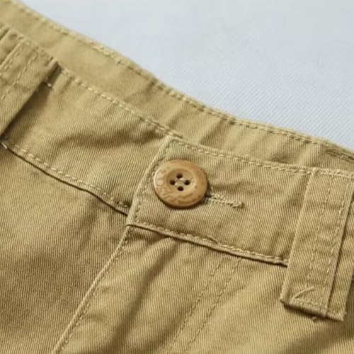 Men's Multi-Pocket Loose Overall Y2K Hip Hop Casual Straight Pant Outdoor Technical Cargo Trousers3