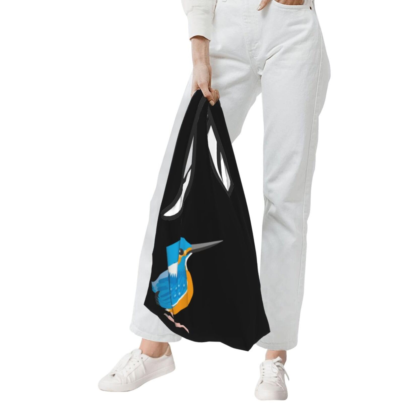 Amazon.co.jp: エコバッグ カワセミ 鳥 買い物袋 ショッピングバッグ 