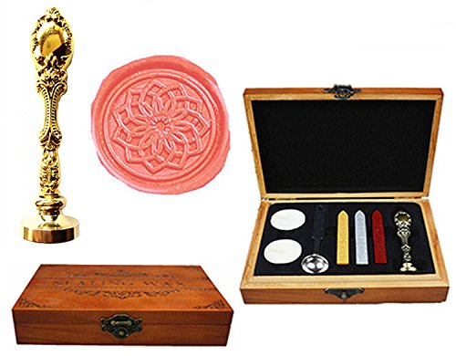 Bâtonnets de cire et cuillère en bois avec coffret de luxe pour réussir vos invitations
