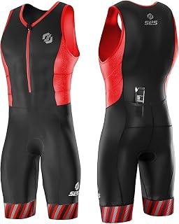 SLS3 Triathlon Suits Mens - Durable Sleeveless Tri Suit Men Triathlon Suit - Lightweight Trisuit with 2 Pockets for Storag... Price In India
