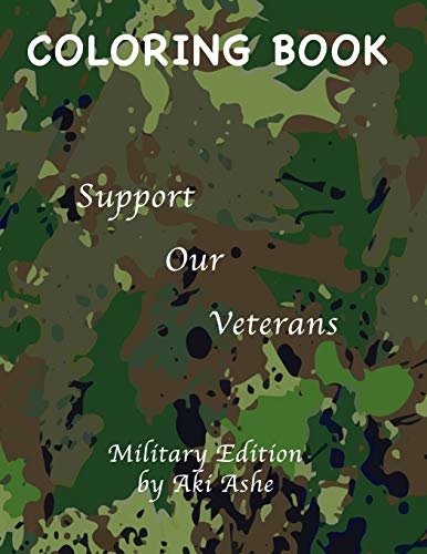 Coloring Book: Support Our Veterans