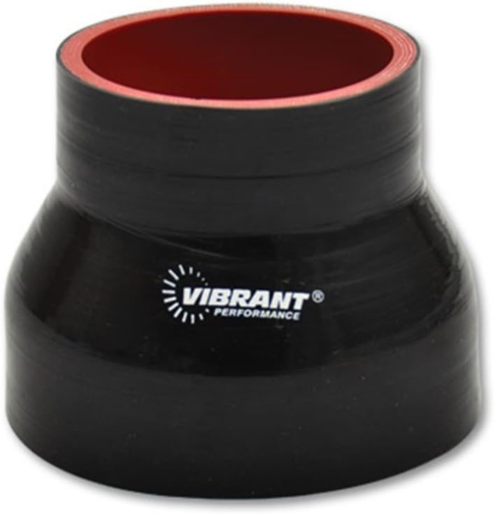 Acoplador de mangueira de silicone Vibrant Performance 2772 redutor reto 3,00" para 2,50" – 1 unidade