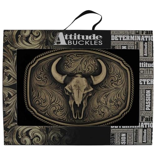 Image of Montana Silversmiths Southwest Series Attitude Western Belt Buckle