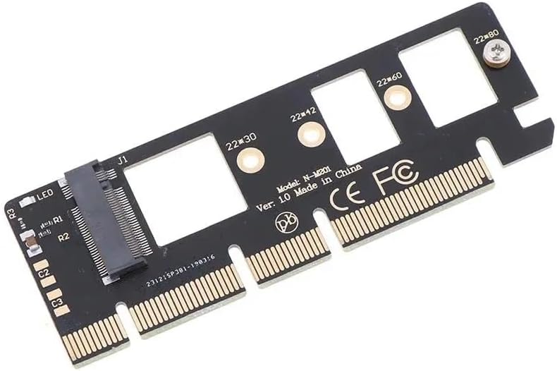 Câble D'extension Flexible PCI-E 4.0 Pour SSD NVMe - 30 Cm - Compatible M-Key 2230/2242/2260/2280 - Pour Déplacer Un SSD Dans Le Boîtier