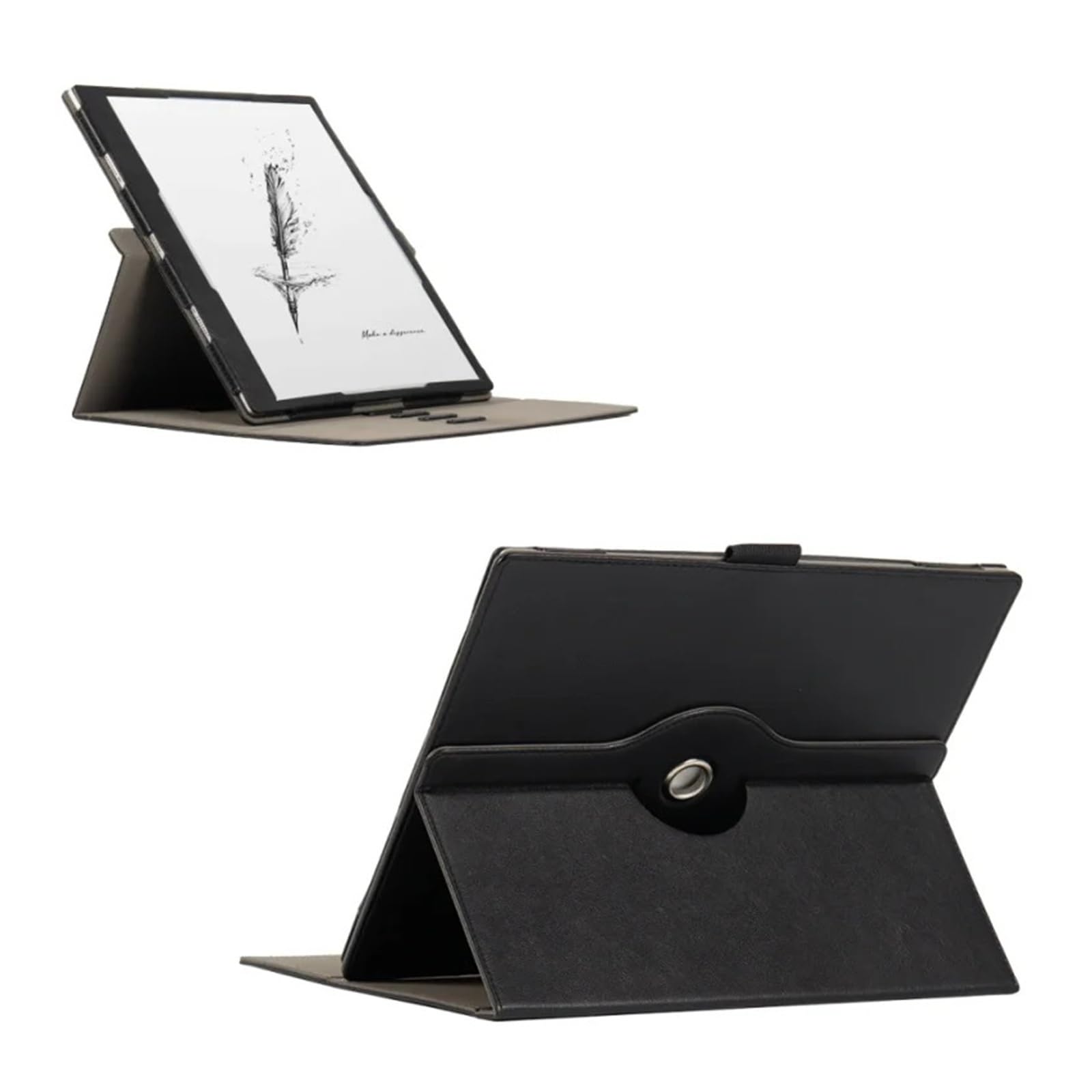 Custodia Business compatibile con Boox T13C / Tab XC/Note Max Custodia Per eBook da 13,3" con supporto girevole a 360 gradi e cinturino da polso