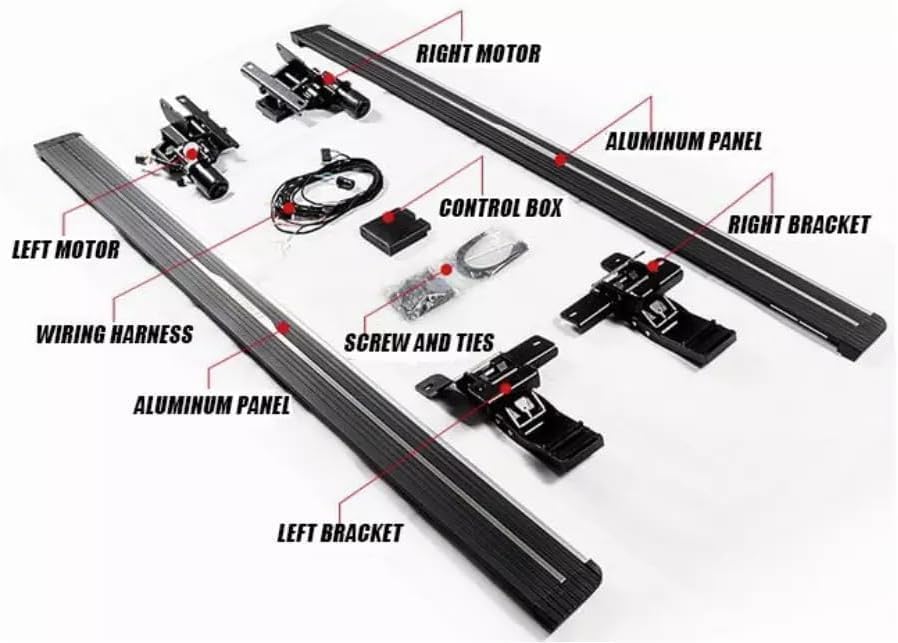 Estribos eléctricos desplegables para Nissan Armada 2025-26 miniatura 5