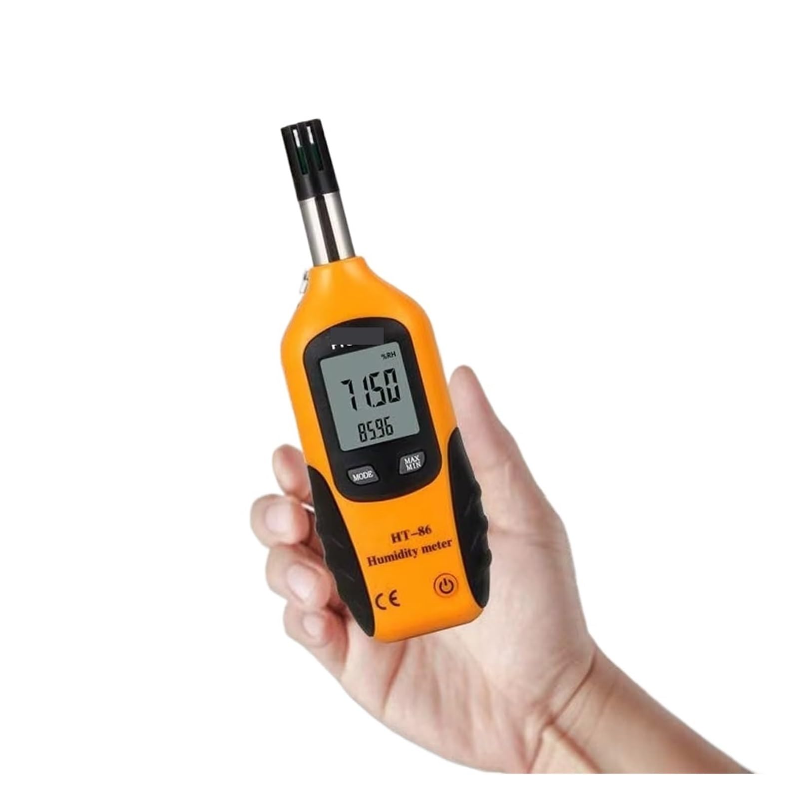 Termometro da ambiente, Psicrometro Digitale Portatile Misuratore Di Temperatura E Umidità Con Punto Rugiada Bulbo Umido Ufficio domestico della serra