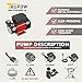 Trupow 110V AC 15GPM Electric Self-priming Diesel Kerosene Oil Fuel Transfer Extractor Pump