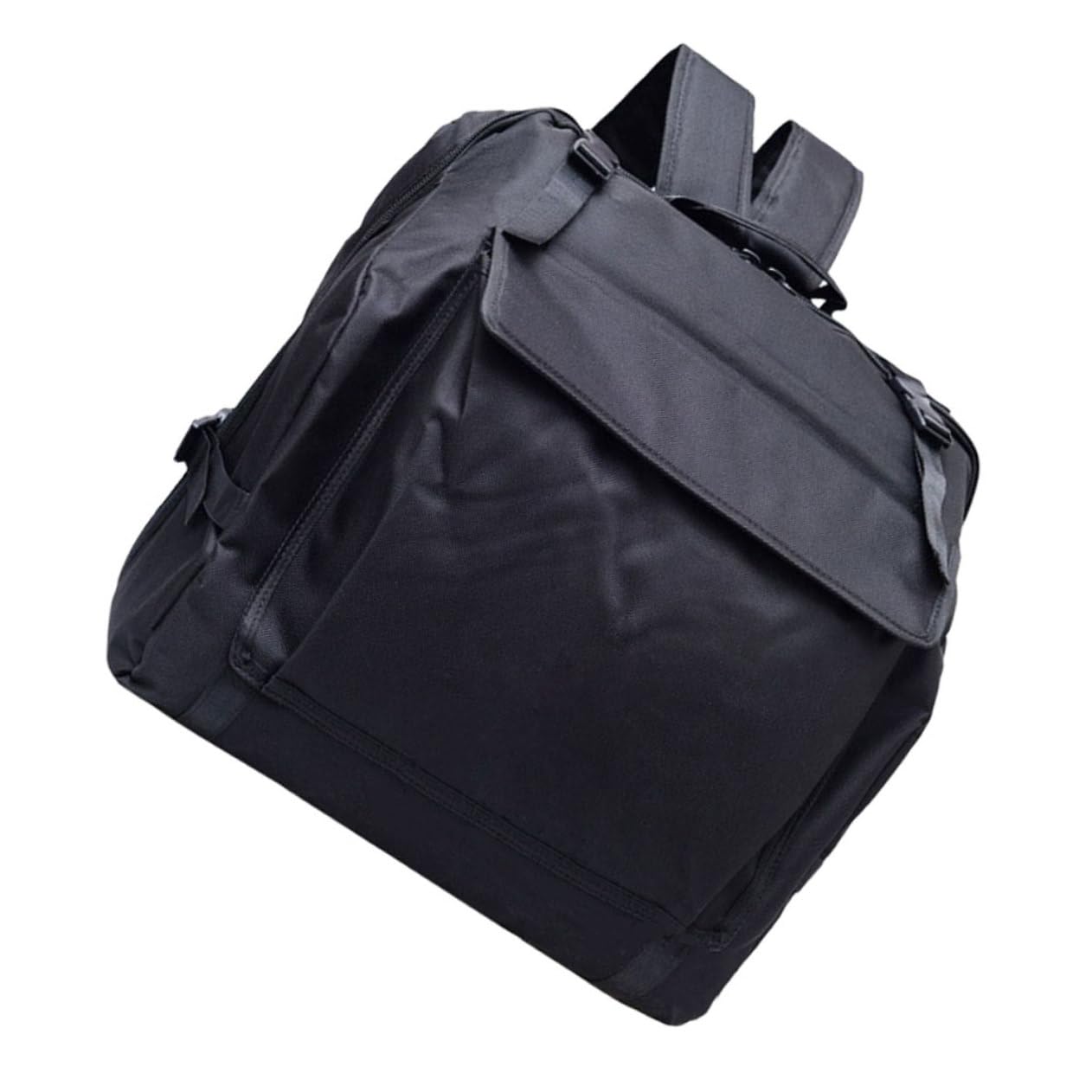 ifundom Accordion Bag for Bass Musical Instruments Portable Black Accordion Gig Bag with Pockets for Musicians Durable Storage Case for Accordion Accessories