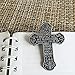 Cathedral Art (Abbey & CA Gift) Traveler's Prayer Cross Sun Visor Clip for Anniversary